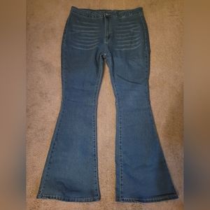 Women's High Waisted Bell Bottom